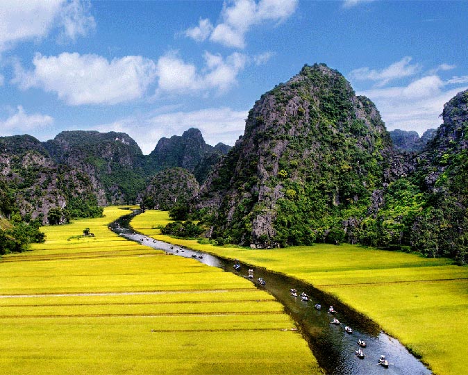 Hoa Lu Tam Coc Tour - full day